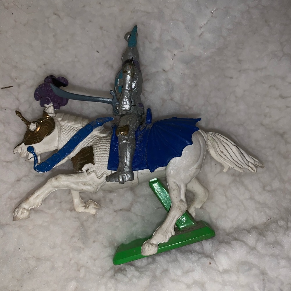 1971 detail Britain’s limited horse with knight